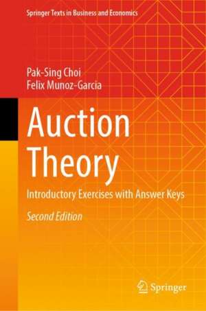 Auction Theory de Pak-Sing Choi