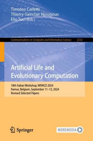 Artificial Life and Evolutionary Computation de Timoteo Carletti