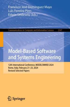 Model-Based Software and Systems Engineering de Francisco José Domínguez Mayo