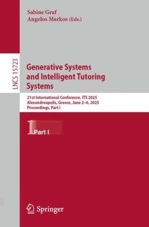 Generative Systems and Intelligent Tutoring Systems de Sabine Graf