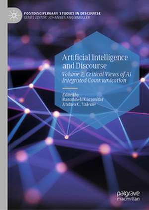 Artificial Intelligence and Discourse de Banafsheh Karamifar