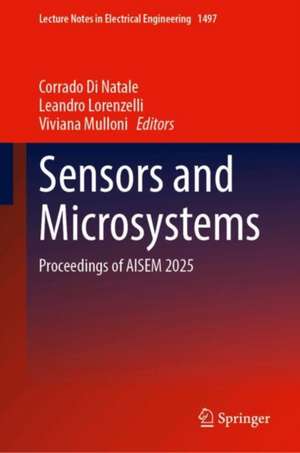 Sensors and Microsystems de Corrado Di Natale