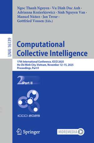 Computational Collective Intelligence de Ngoc Thanh Nguyen
