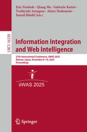 Information Integration and Web Intelligence
