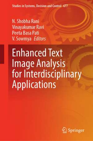 Enhanced Text Image Analysis for Interdisciplinary Applications de N. Shobha Rani