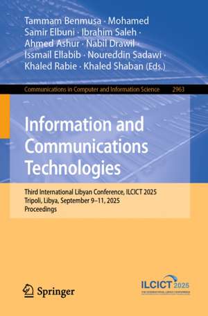 Information and Communications Technologies de Ahmed Ashur