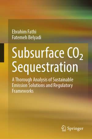 Subsurface CO2 Sequestration de Ebrahim Fathi