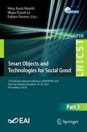 Smart Objects and Technologies for Social Good de Fabien Ferrero