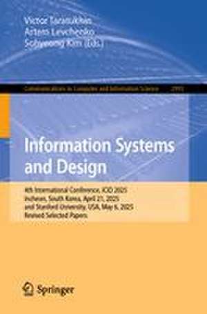 Information Systems and Design de Artem Levchenko