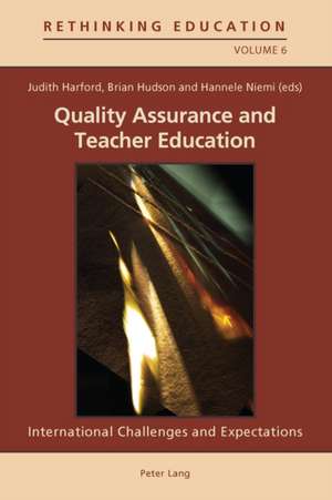 Quality Assurance and Teacher Education de Judith Harford