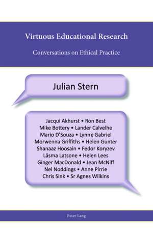 Virtuous Educational Research de Julian Stern