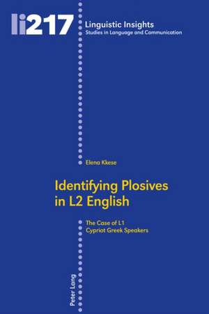 Identifying Plosives in L2 English de Elena Kkese