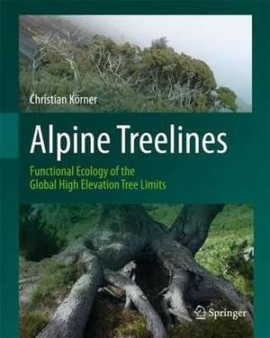 Alpine Treelines: Functional Ecology of the Global High Elevation Tree Limits de Christian Körner