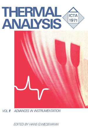 Advances in Instrumentation de WIEDEMANN