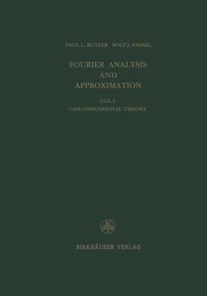 Fourier Analysis and Approximation: One Dimensional Theory de P.L. Butzer