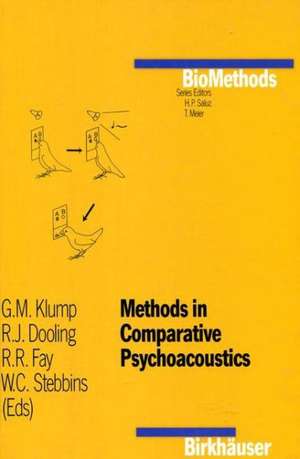 Methods in Comparative Psychoacoustics de G.M. Klump