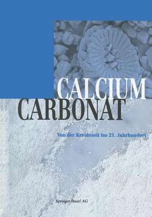 Calciumcarbonat: Von der Kreidezeit ins 21. Jahrhundert de Wolfgang F. Tegethoff