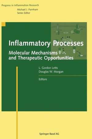 Inflammatory Processes:: Molecular Mechanisms and Therapeutic Opportunities de L. Gordon Letts