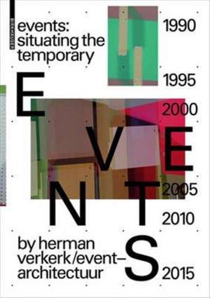 EVENTS: Situating the Temporary de Herman Verkerk