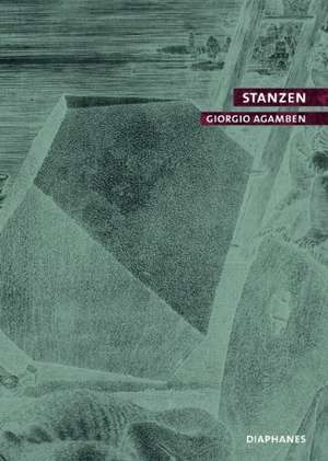 Stanzen de Giorgio Agamben