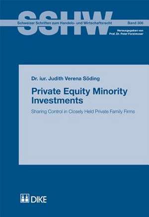 Private Equity Minority Investments