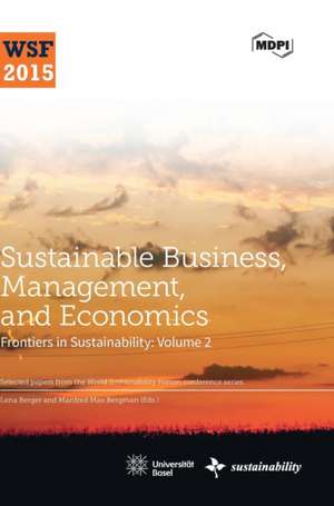 Sustainable Business, Management, and Economics de Lena Berger