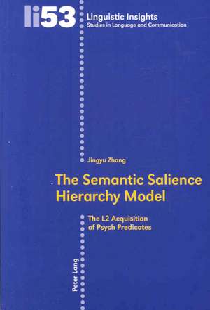 The Semantic Salience Hierarchy Model de Jingyu Zhang