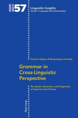 Grammar in Cross-Linguistic Perspective de Teruhiro Ishiguro