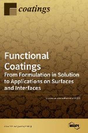 Functional Coatings de Ilker S. Bayer