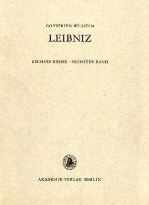 Band 6: Nouveaux Essais de Gottfried Wilhelm Leibniz