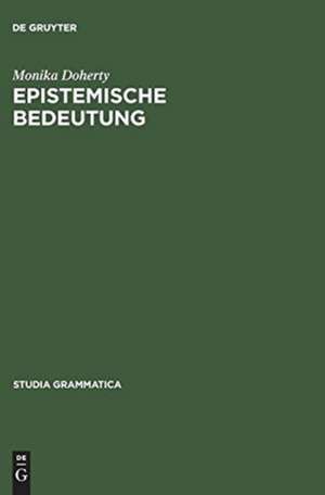 Epistemische Bedeutung de Monika Doherty