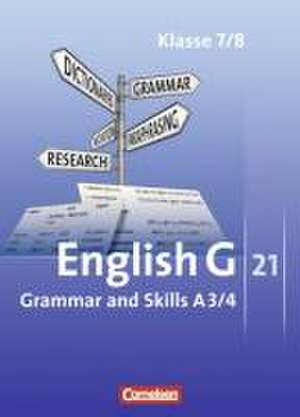 English G 21. Ausgabe A 3 und A 4. Grammar and Skills de Joachim Blombach