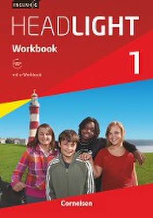 English G Headlight 01: 5. Schuljahr. Workbook mit CD-ROM (e-Workbook) und Audios online de Gwen Berwick