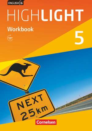 English G Highlight Band 5: 9. Schuljahr - Hauptschule - Workbook mit Audios online de Gwen Berwick