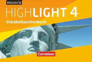 English G Highlight Band 4: 8. Schuljahr - Hauptschule - Vokabeltaschenbuch de Ingrid Raspe