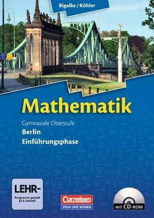 Mathematik Gymnasiale Oberstufe Einführungsphase Berlin. Schülerbuch mit CD-ROM de Gabriele Ledworuski