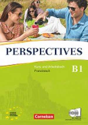 Perspectives. Kurs- und Arbeitsbuch mit Vokabeltaschenbuch de Gabrielle Robein