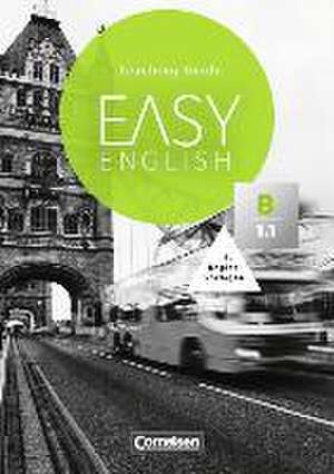 Easy English B1: Band 01 Teaching Guide mit Kopiervorlagen de Britta Landermann