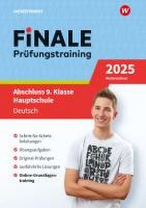 FiNALE Prüfungstraining Abschluss 9.Klasse Hauptschule Niedersachsen. Deutsch 2025 de Martina Hartwig