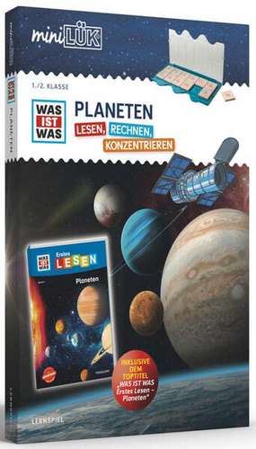 miniLÜK-Set. Deutsch 1./2. Klasse: WAS PLANETEN - Lesen, Rechnen, Konzentrieren de Wibke Bierwald