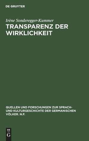 Transparenz der Wirklichkeit: Edzard Schaper und die innere Spannung in der christlichen Literatur des 20. Jahrhunderts de Irene Sonderegger-Kummer