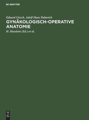 Gynäkologisch-operative Anatomie: einfache und erweiterte Hysterektomie ; ein Atlas de Eduard Gitsch