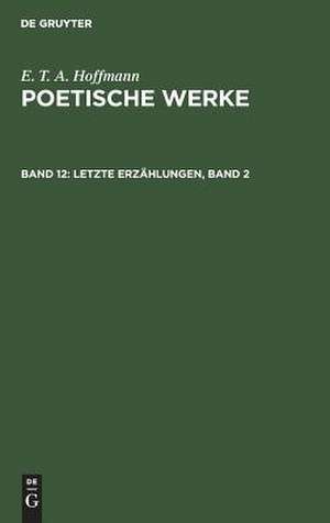 Letzte Erzählungen, Band 2