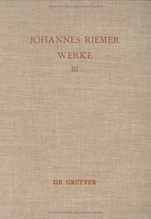 Rhetorik de Johannes Riemer