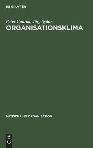 Organisationsklima de Peter Conrad