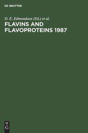 FLAVINS AND FLAVOPROTEINS 1987 (EDMONDSON/MCC)