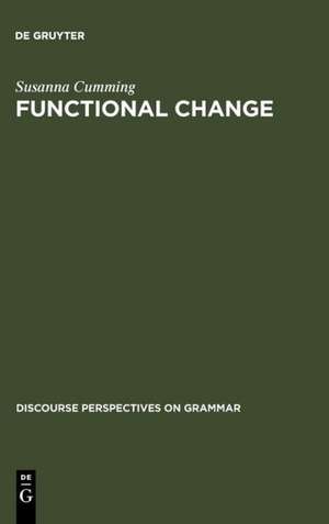 Functional Change: The Case of Malay Constituent Order de Susanna Cumming