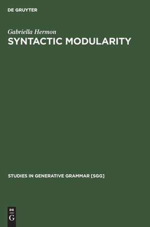 Syntactic Modularity de Gabriella Hermon