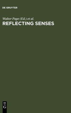 Reflecting Senses: Perception and Appearance in Literature, Culture and the Arts de Walter Pape