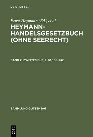 Zweites Buch . §§ 105-237 de Norbert Horn